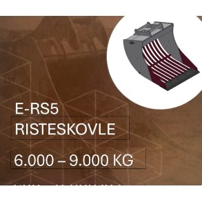 Risteskovl | E-RS5 | 6.000-9.000 kg