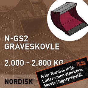 Graveskovle | N-GS2