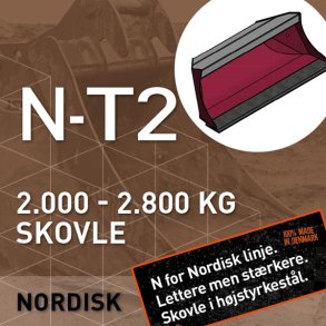 N-T2 | Skovle | 2.000 - 2.800 kg