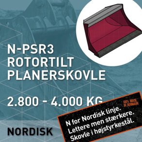 Rotortilt Planerskovle | N-PSR3