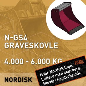 Graveskovle | N-GS4