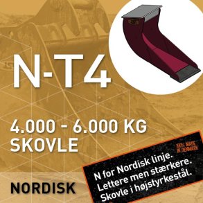 N-T4 | Skovle | 4.000 - 6.000 kg