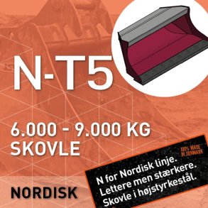 N-T5 | Skovle | 6.000 - 9.000 kg
