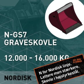 Graveskovle | N-GS7
