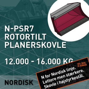 Rotortilt Planerskovle | N-PSR7