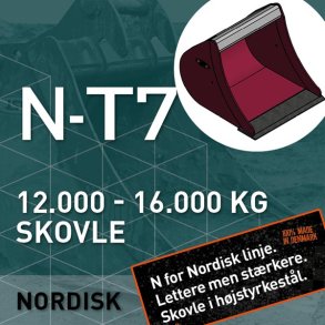N-T7 | Skovle | 12.000 - 16.000 kg