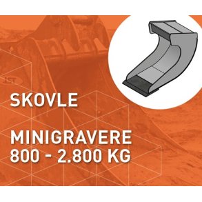E-Linje | Minigravere | Skovle